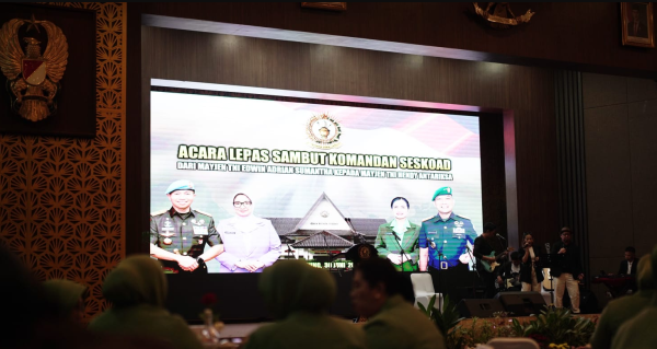 Mayjen Edwin Lepas Jabatan, Mayjen Hendy Resmi Jadi Danseskoad Baru