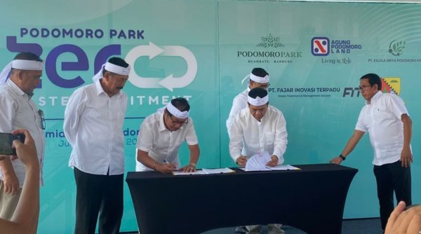 Bupati Bandung Resmikan TPMS Podomoro Lestari sebagai Langkah Pengelolaan Sampah Berkelanjutan