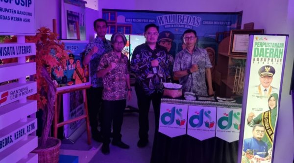 Inovasi WALI BEDAS Dispusip Wakili Pemerintah Kabupaten Bandung dalam Giat Cirebon Inovasi Festival 2025