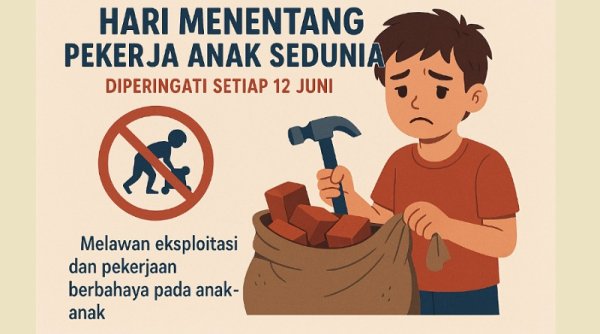 Setiap 12 Juni, Diperingati Sebagai Hari Menentang Pekerja Anak Sedunia
