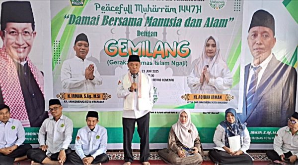 Kemenag Makassar Gelar Peaceful Muharram 1447 H dengan Semangat 'Gemilang'