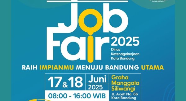 Disnaker Bandung Gelar Job Fair, Sediakan 2.600 Lowongan Kerja