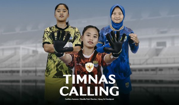 Tiga Pemain Akademi Persib Putri Kembali Dipanggil Timnas Wanita