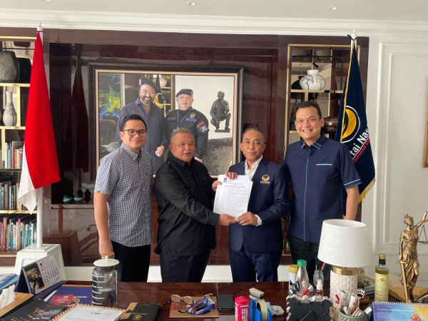 Mori Hanafi Resmi Ditetapkan Jadi Ketua DPW Partai Nasdem NTB