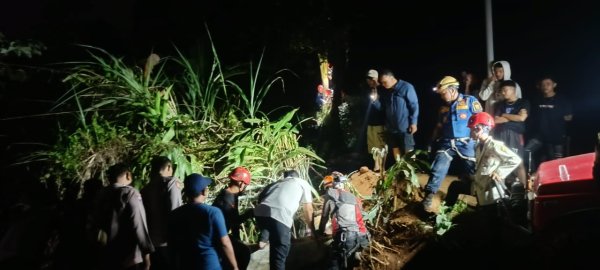 Motor Terjun ke Sungai di Sukabumi, Pengendara Tewas