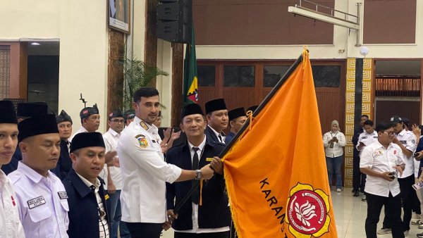 Wakil Bupati Kukuhkan Karang Taruna Kabupaten Bandung dan dan Lepas 10 Kader ke Jepang
