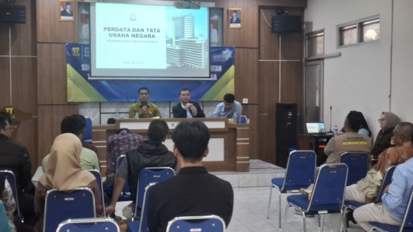 Kejari Sukabumi Sosialisasi Tupoksi Kewenangan Bidang Datun