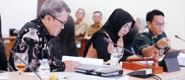 Cakra Amiyana Hadiri Rapat Banggar DPRD, Realisasi Anggaran Setda Capai 93,95%