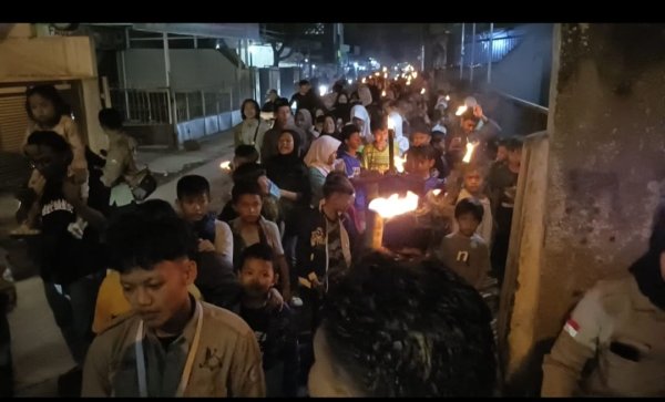 IMAMA An-Najah dan Warga Jongor, Sambut Bulan Muharam 1447 H: Mengaji di Masjid Hingga Pawai Obor Keliling