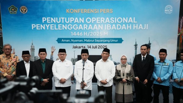 Penyelenggaraan Ibadah Haji 2025 Resmi Ditutup, Menag: Alhamdulillah Berjalan Sukses