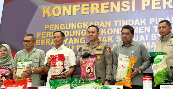 Bareskrim Sita 58,9 Ton Beras Oplosan dari PT PIM, 6 Orang Jadi Tersangka