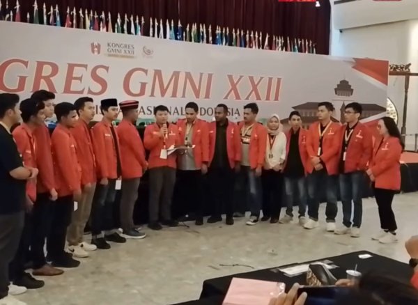 GMNI Maluku Utara Terpilih sebagai Pimpinan Sidang Tetap Kongres XXII di Bandung