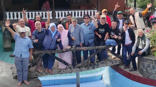 Tokoh Pers Bandung Raya Riung Mungpulung di Gunung Puntang