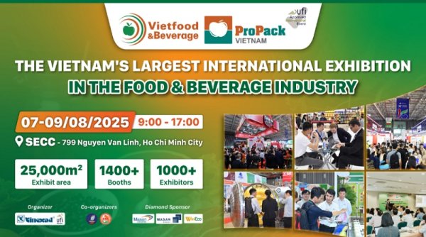 Vietfood & Beverage 2025, Pameran F&B Terbesar Vietnam Digelar Agustus