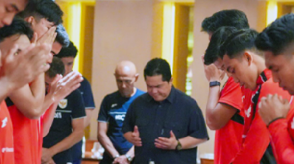 Erick Thohir Minta Garuda Muda Balas Kekalahan dan Jadi Juara