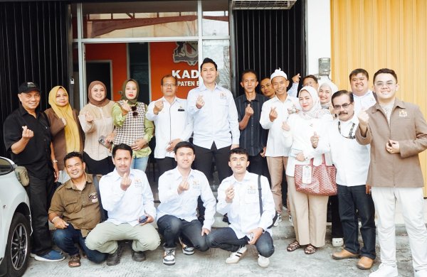 Boni Anggara Resmi Mendaftar Jadi Calon Ketua Kadin Kabupaten Bandung