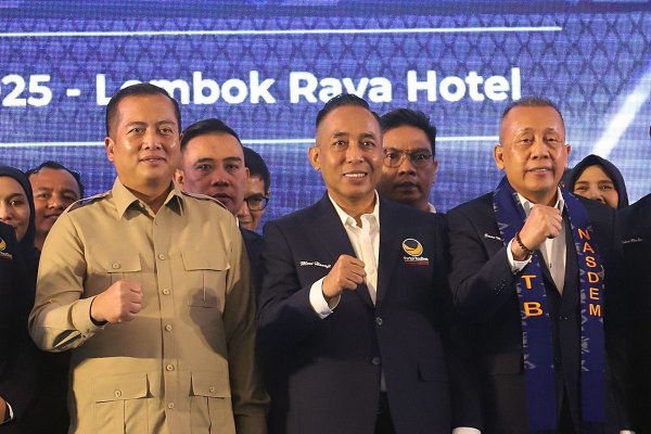 Resmi Pimpin Nasdem NTB, Mori Hanafi Tegaskan Pentingnya Sinergi dengan Gubernur NTB