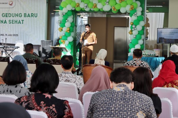 Peresmian Gedung Baru RSU Bina Sehat, Ali Syakieb: Perkuat Daya Dukung Sistem Kesehatan Daerah