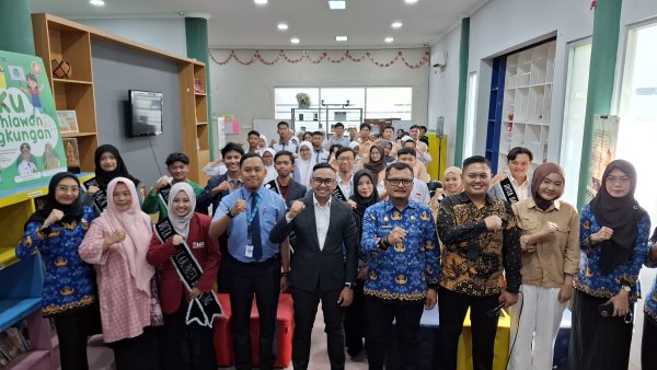 Hari Kunjung Perpustakaan, Dispusip Kabupaten Bandung Gelar Bedah Buku