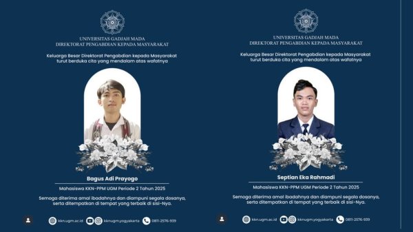 Gugur Saat Mengabdi, Dua Mahasiswa UGM Tewas Saat KKN di Maluku