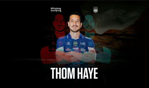 Persib Resmi Gaet Thom Haye, Gelandang Timnas Indonesia dengan Kontrak Dua Tahun