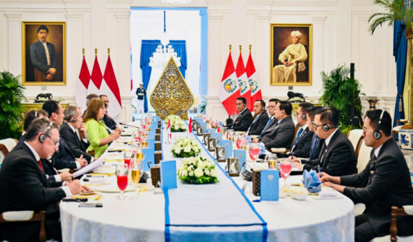 Prabowo: Indonesia dan Peru Bersatu Dukung Palestina