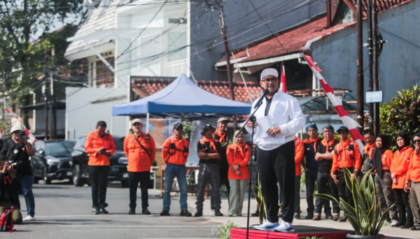 Wali Kota Bandung Pimpin Simulasi Bencana, Warga Dilatih Hadapi Potensi Gempa