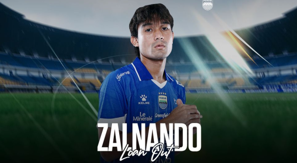 Persib Resmi Kirim Zalnando ke Persita dengan Status Pinjaman