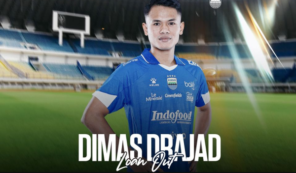 Persib Lepas Dimas Drajad dengan Status Pinjaman