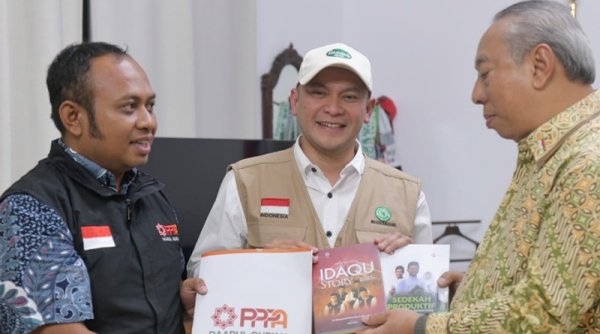 Delegasi Peduli Palestina Disambut Dubes RI di Amman