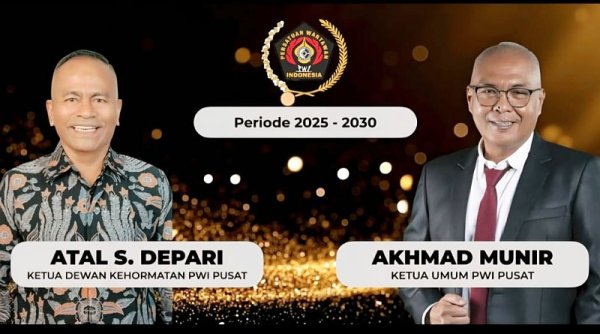 Akhmad Munir Pimpin PWI Pusat 2025–2030