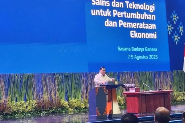 Prabowo Hadiri Pembukaan KSTI 2025 di ITB
