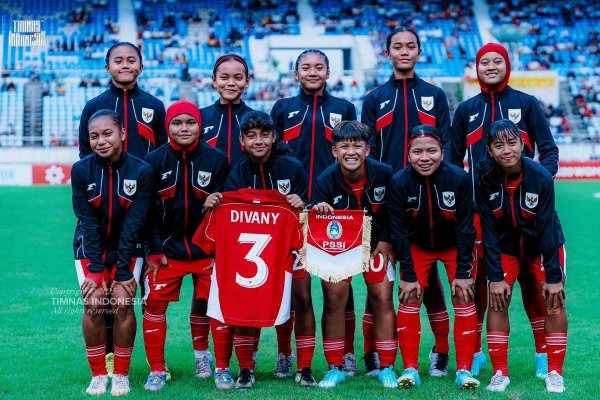 Timnas Putri U-20 Indonesia Tahan Imbang Myanmar 2-2 di Kualifikasi Piala Asia