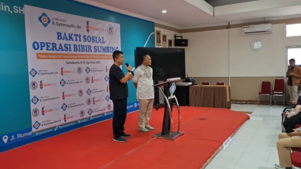 RSUD R Syamsudin SH Sukabumi Gelar Bakti Sosial Operasi Bibir Sumbing