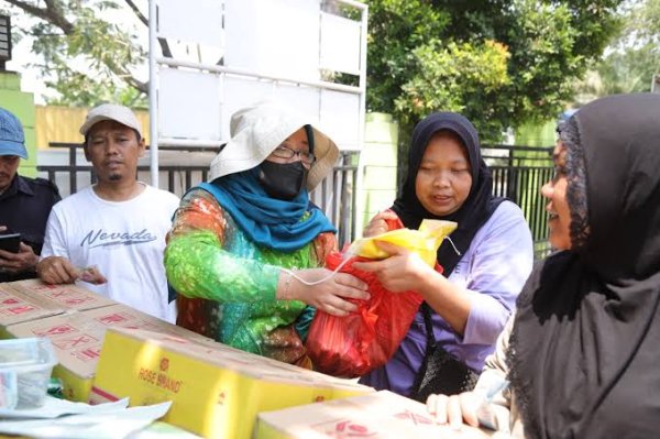 Pemkot Tangerang Gelar GPM Serentak, 16 Ton Beras Murah Disalurkan