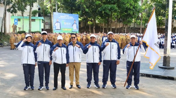 Ngatiyana Lepas 201 Atlet Cimahi ke POPDA XIV Jawa Barat