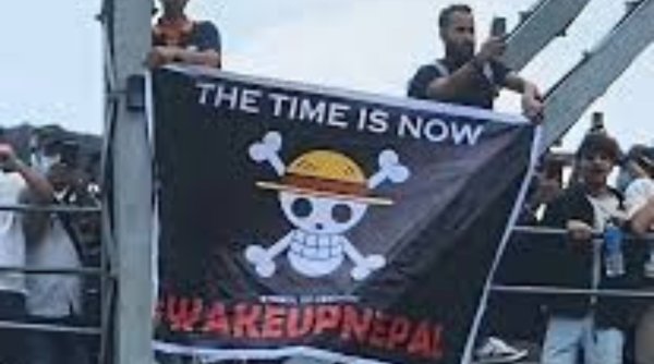 Setelah Indonesia, Kini Bendera One Piece Warnai Aksi Protes di Nepal