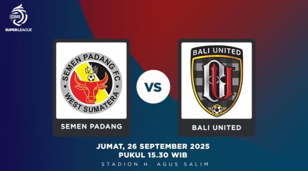 Jadwal Super League Pekan ke-7: Semen Padang vs Bali United