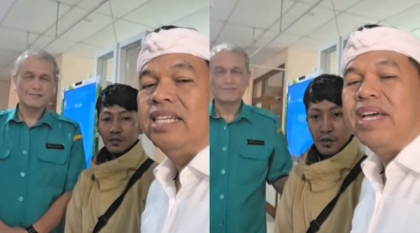 Dedi Mulyadi Kunjungi Korban Robohnya Bangunan Majlis Taklim di Bogor