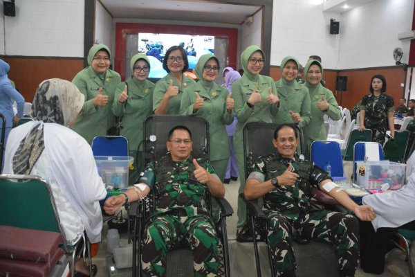 Kodam III/Slw Gelar Bakti Kesehatan HUT ke-80 TNI di Cimahi