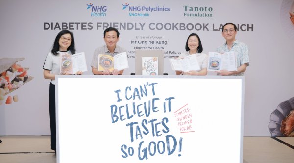 NHG Health dan Tanoto Foundation Luncurkan Buku Masak Sehat 'I Can't Believe It Tastes So Good