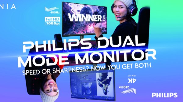 Satu Monitor, Dua Mode Permainan: Memperkenalkan Philips Evnia 27M2N5800P