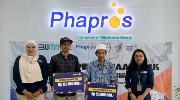 Phapros Salurkan Program Pendanaan UMK Sebesar Rp 2,912 Miliar per September 2025