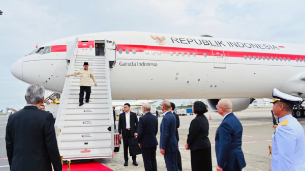 Tiba di Osaka, Presiden Prabowo Kunjungi Paviliun Indonesia di Expo 2025 Osaka