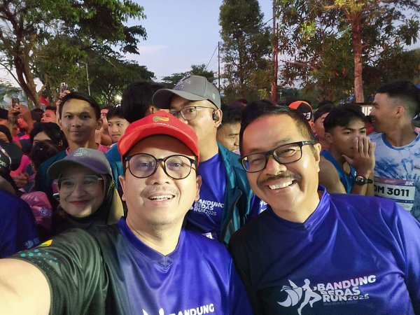 Kadisdagin Apresiasi Bandung BEDAS RUN 2025, Dorong Gaya Hidup Sehat