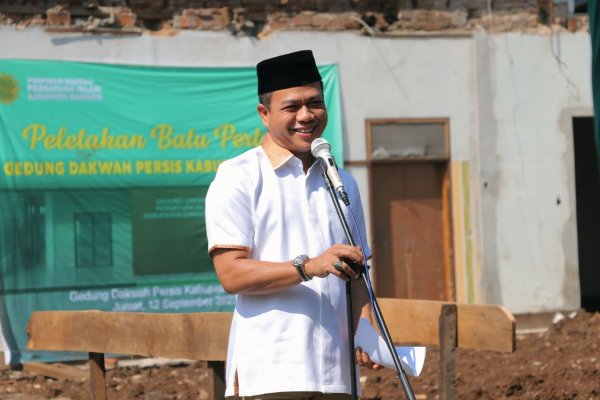 Bupati Bandung Resmikan Pembangunan Gedung Dakwah Persis di Pameungpeuk