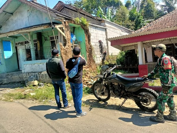 5 Rumah Rusak Terdampak Gempa di Kabandungan Sukabumi
