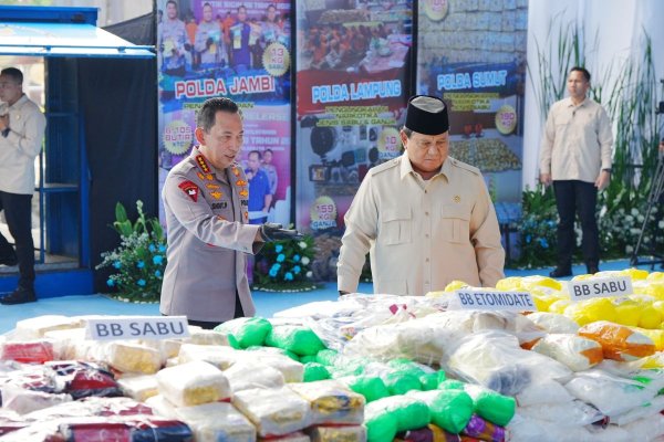 PBNU Apresiasi Polri Musnahkan 214 Ton Narkoba