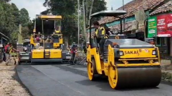 Desa Banjarsari Optimalkan DBH Panas Bumi untuk Pembangunan Infrastruktur Jalan