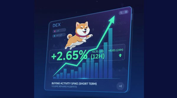 SHIB Naik 2,65% dalam 12 Jam — Apa Artinya bagi Trader?
